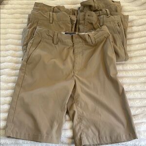 Lands End Performance Fabric Uniform Shorts - set of 5